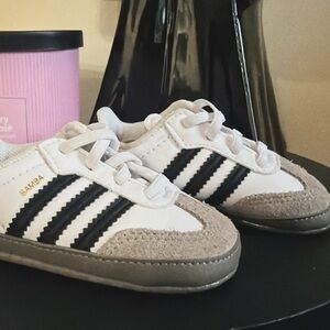 Adidas Samba Kids' Sneakers in White and Black